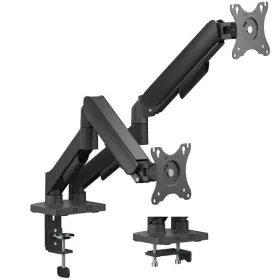 Soporte de Mesa con Contrapeso para 2 Monitores Aisens DT32TSR-357/ Giratorio/ Inclinable/ hasta 9kg