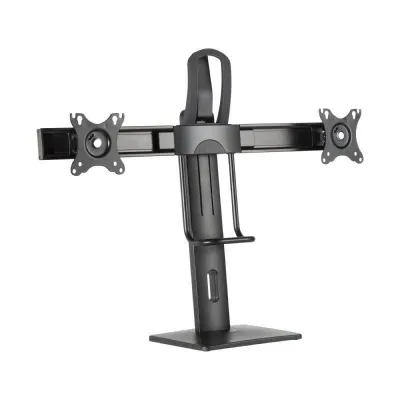 Soporte de Sobremesa con Contrapeso para 2 Monitores Aisens DT27TSR-065/ Giratorio/ Inclinable/ hasta 6kg