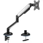 Soporte de Mesa Gaming con Contrapeso para Monitor Aisens DT32TSR-295/ Giratorio/ Inclinable/ hasta 9kg/ con Iluminación RGB