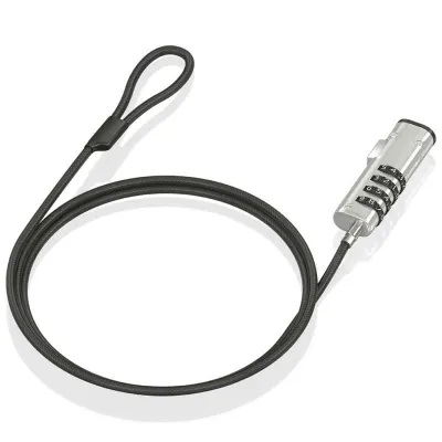 Cable de Seguridad Tipo NANO para Portátiles Aisens ASLK-D50N05-BK/ 1.5m