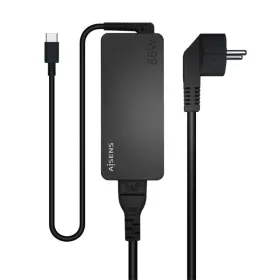 Cargador de Portátil Aisens ASCH-1PD65D-BK/ 1xUSB Tipo-C/ 65W/ Automatico/ Voltaje 5-20V