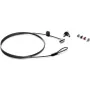 Cable de Seguridad para Portátiles HP 6UW42AA/ 1.83m