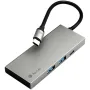 Docking USB Tipo-C NGS WonderDock4 Pro/ 2xUSB/ 1xUSB Tipo-C DP/ 1xHDMI 4K/ Gris