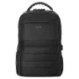 Mochila Vention KRKB0 para Portátiles hasta 17'/ 20L/ Impermeable/ Puerto USB/ Antirrobo/ Negra