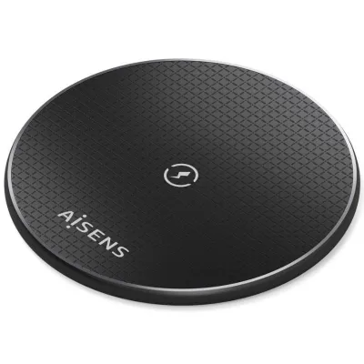 Base de carga Inalámbrica Aisens ASCH-15W1WC058-BK 15W/ Negro