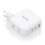 Cargador de Pared GaN Aisens ASCH-140W3P030-W/ 2xUSB Tipo-C/ 1xUSB/ 140W