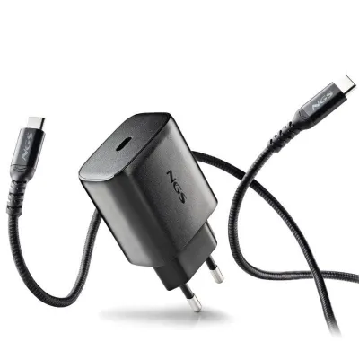 Cargador de Pared GaN NGS Bud 45W/ 1xUSB Tipo-C/ 45W