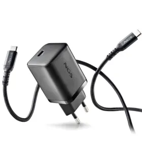 Cargador de Pared GaN NGS Bud 65W/ 1xUSB Tipo-C/ 65W