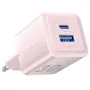Cargador de Pared GaN Vention FEQP0-EU/ 1xUSB Tipo-C/ 1xUSB/ 30W
