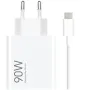Cargador de Pared GaN Xiaomi 90W HyperCharge Combo (Type-A)/ 1xUSB + Cable USB Tipo-C/ 90W