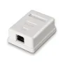 Roseta de Superficie Aisens A139-0303/ Cat.6/ 1 Toma