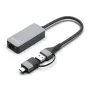 Adaptador USB - USB Tipo-C - RJ45 Aisens A109-0710/ 2500Mbps