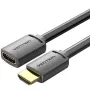 Cable Alargador HDMI 4K Vention AHCBI/ HDMI Macho - HDMI Hembra/ 3m/ Negro