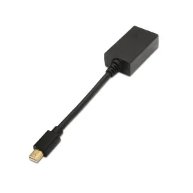 Conversor Aisens A125-0137/ Mini DisplayPort Macho - HDMI Hembra/ 15cm/ Negro