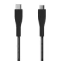 Cable USB 2.0 Tipo-C Aisens A107-0350/ USB Tipo-C Macho - MicroUSB/ 480Mbps/ 2m/ Negro