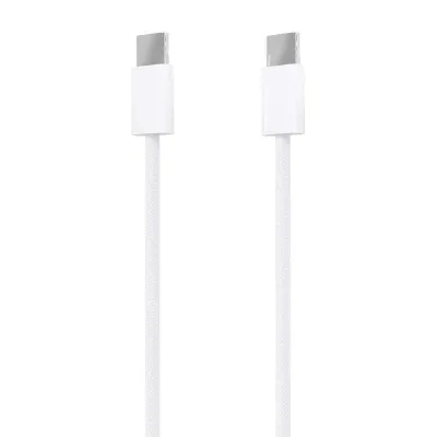 Cable USB 2.0 Tipo-C Aisens A107-0856/ USB Tipo-C Macho - USB Tipo-C Macho/ Hasta 60W/ 480Mbps/ 2m/ Blanco
