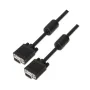 Cable SVGA Aisens A113-0075/ VGA Macho - VGA Macho/ Hasta 3W/ 10Mbps/ 15m/ Negro