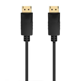 Cable DisplayPort 1.2 CCS 4K Aisens A124-0737/ DisplayPort Macho - DisplayPort Macho/ Hasta 5W/ 2300Mbps/ 50cm/ Negro