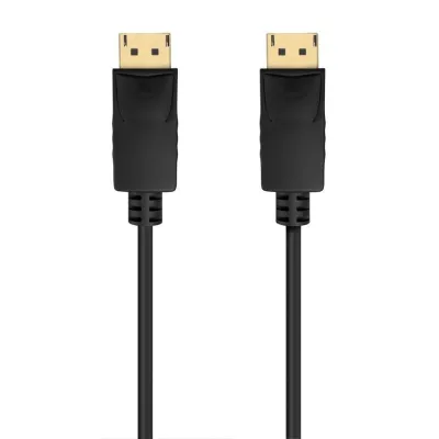 Cable DisplayPort 1.2 CCS 4K Aisens A124-0738/ DisplayPort Macho - DisplayPort Macho/ Hasta 5W/ 2300Mbps/ 1m/ Negro