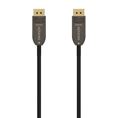 Cable DisplayPort 1.4 AOC 8K Aisens A155-0608/ DisplayPort Macho - DisplayPort Macho/ 20m/ Negro