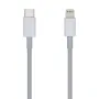 Cable USB Tipo-C 2.0 Lightning Aisens A102-0443/ Lightning Macho - USB Tipo-C Macho/ 480Mbps/ 2m/ Blanco