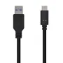 Cable USB 3.1 Tipo-C Aisens A107-0449/ USB Tipo-C Macho - USB Macho/ 50cm/ Negro