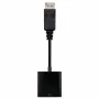 Conversor Nanocable 10.16.0602/ DisplayPort Macho - VGA Hembra/ 15cm/ Negro