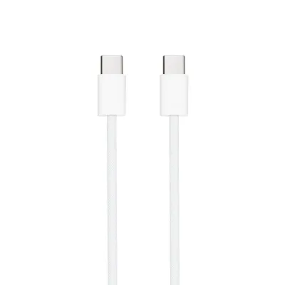 Cable USB 2.0 Tipo-C Nanocable 10.01.6002-CO/ USB Tipo-C Macho - USB Tipo-C Macho/ Hasta 60W/ 480Mbps/ 2m/ Blanco