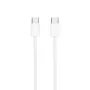 Cable USB 2.0 Tipo-C Nanocable 10.01.6002-CO/ USB Tipo-C Macho - USB Tipo-C Macho/ Hasta 60W/ 480Mbps/ 2m/ Blanco