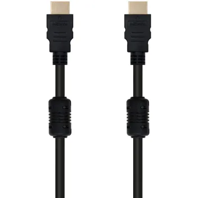 Cable HDMI 1.4 Nanocable 10.15.1810/ HDMI Macho - HDMI Macho/ 10m/ Negro