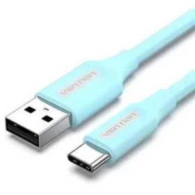 Cable USB 2.0 Tipo-C Vention COKSG/ USB Tipo-C Macho - USB Macho/ 480Mbps/ 1.5m/ Azul