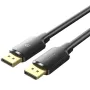 Cable DisplayPort Vention HAKBF/ DisplayPort Macho - DisplayPort 4K Macho/ 1m/ Negro