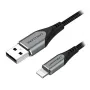 Cable USB 2.0 Lightning Vention LABHF/ USB Macho - Lightning Macho/ 480Mbps/ 1m/ Gris