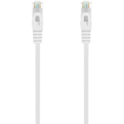 Cable de Red RJ45 AWG24 UTP Aisens A145-0592 Cat.6A/ LSZH/ 30cm/ Blanco