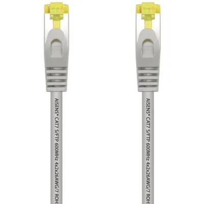 Cable de Red RJ45 S/FTP Aisens A146-0332 Cat.7/ 25cm/ Gris