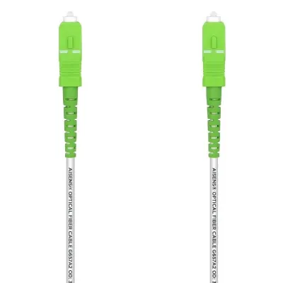 Cable de Fibra Óptica G657A2 3.0 Aisens A152-0493/ LSZH/ 1m/ Blanco