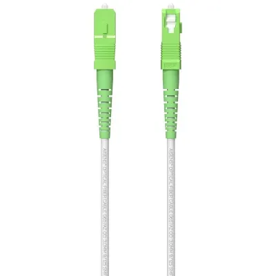 Bobina de Fibra Óptica G657A2 3.0 9/125 SMF Aisens A152-0620/ LSZH/ 200m/ Blanco