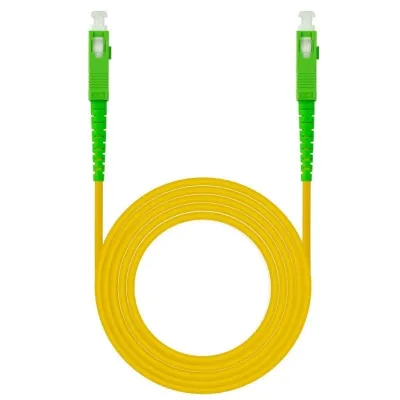 Cable de Fibra Óptica G657A2 Nanocable 10.20.0010/ LSZH/ 10m/ Amarillo