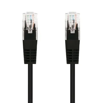 Cable de Red RJ45 UTP Nanocable 10.20.0400-BK Cat.6/ 50cm/ Negro