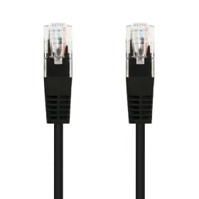 Cable de Red RJ45 UTP Nanocable 10.20.0400-L25-BK Cat.6/ 25cm/ Negro