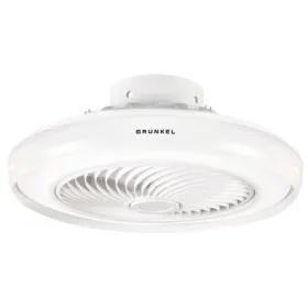 Ventilador de Techo Grunkel SKYWIND-20B/ 7W/ 5 Aspas 50cm/ 6 Velocidades