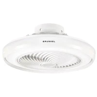 Ventilador de Techo Grunkel SKYWIND-20B/ 7W/ 5 Aspas 50cm/ 6 Velocidades