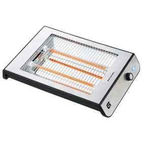 Tostador Grunkel TSP-INOX/ 600W/ Plata