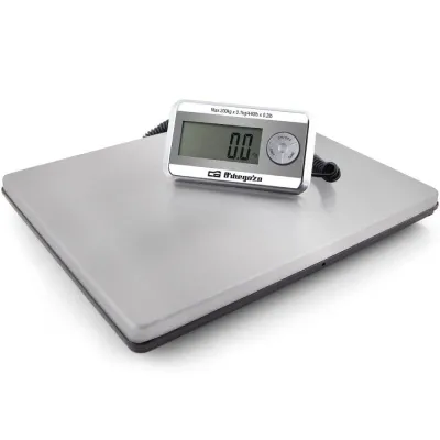 Báscula de Cocina Electrónica Orbegozo PC 5500/ hasta 200kg/ Plateada