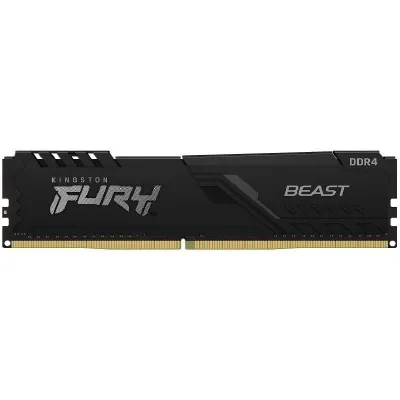 Memoria RAM Kingston FURY Beast RGB 16GB/ DDR4/ 3600MHz/ 1.35V/ CL18/ DIMM