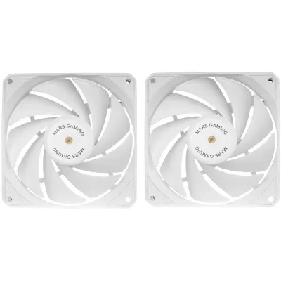 Pack 2 Ventiladores Mars Gaming MF-NCLX2/ 12cm