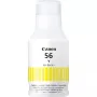 Botella de Tinta Original Canon GI-56/ Amarilla