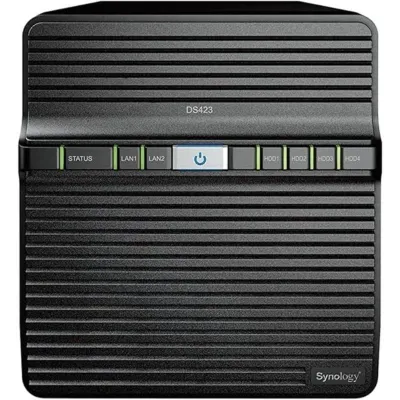 NAS Synology Diskstation DS423/ 4 Bahías 3.5'- 2.5'/ 2GB DDR4/ Formato Torre