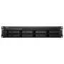 NAS Synology Diskstation RS1221RP+/ 8 Bahías 3.5'- 2.5'/ 4GB DDR4/ Formato Rack