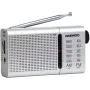 Radio Portátil Daewoo DW1037/ a Pilas/ Plateada
